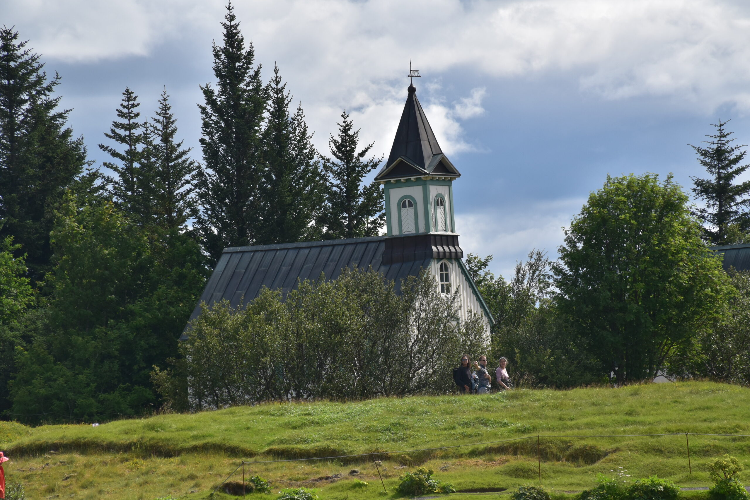 Islanda_03 - Thingviller 33 Þingvallakirkja, la chiesetta al centro del Þingvellir