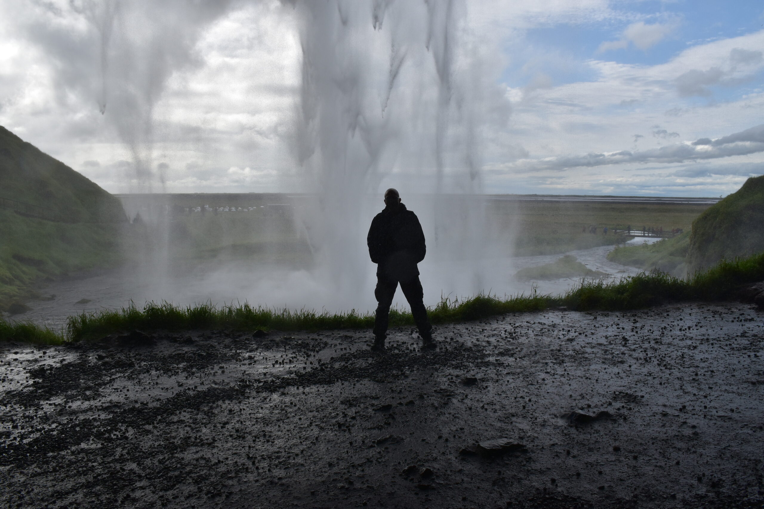 Sotto la cava del Seljalandsfoss