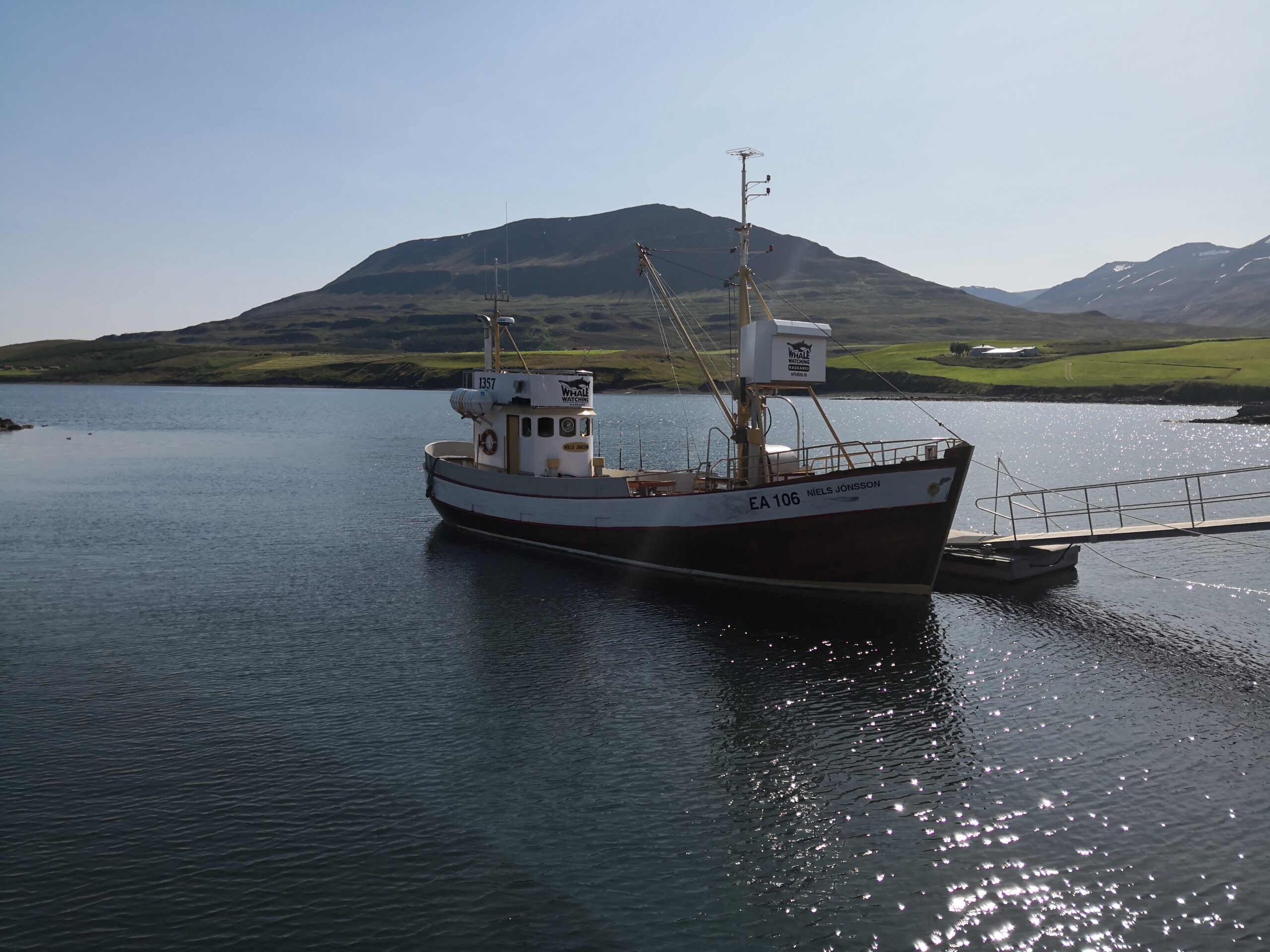 La pace del porto di Hauganes nell'Eyjafjörður