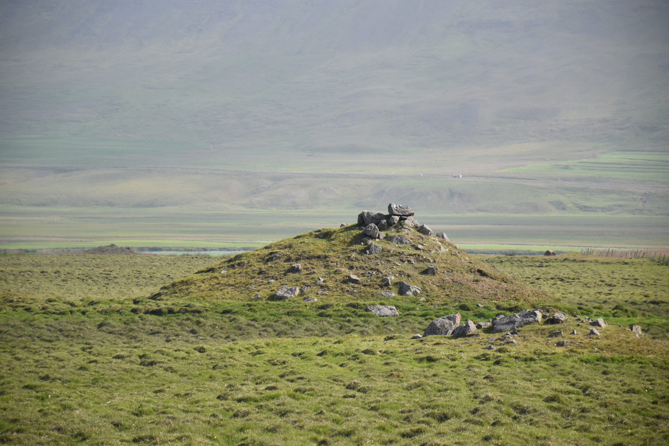 La collina con il ceppo dell'esecuzione
