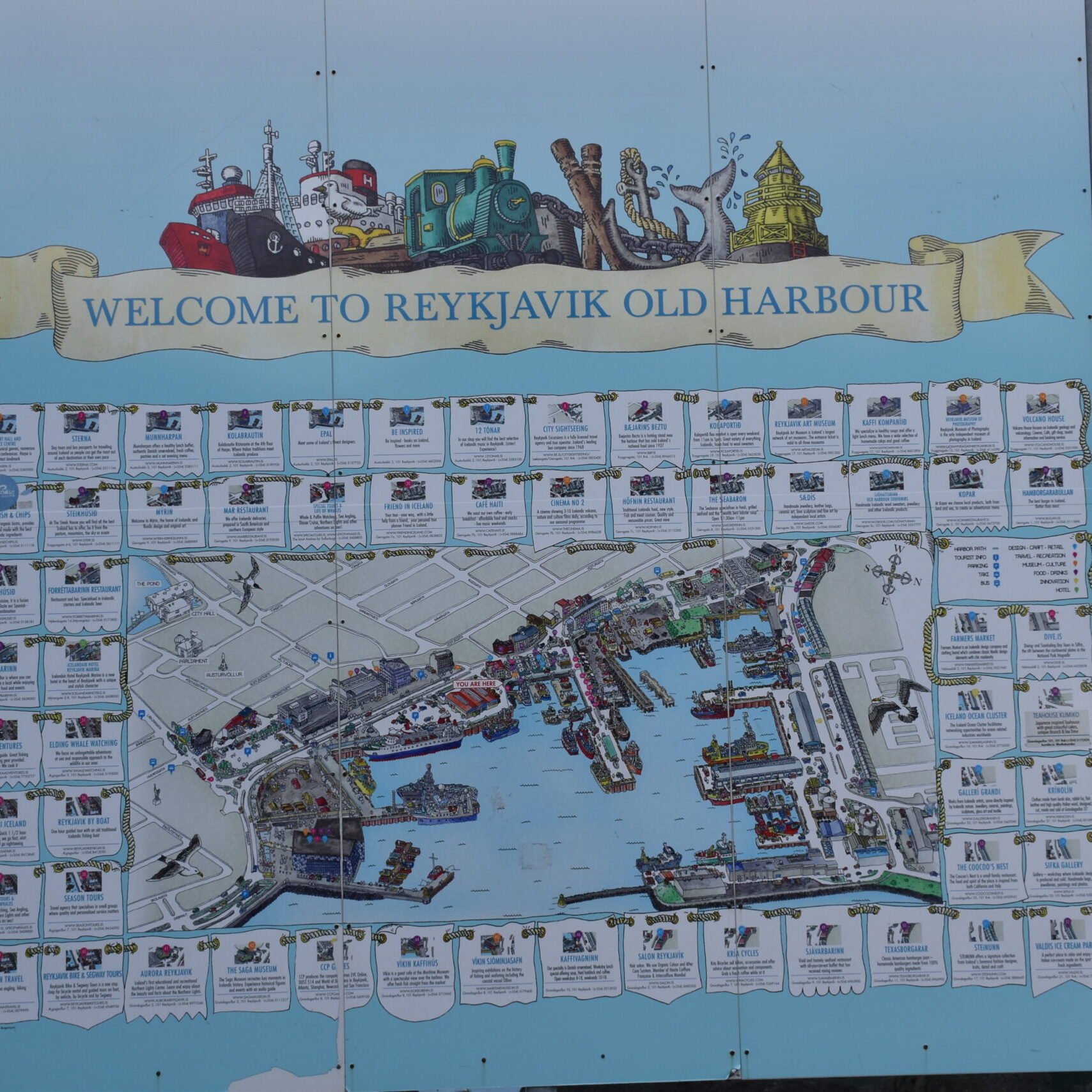 La mappa del Porto Vecchio
