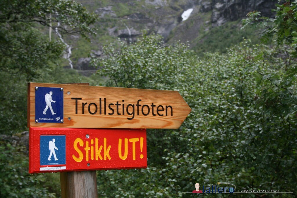 Norvegia_Bergen - Trollstigen 076 L'imbocco del sentiero della scala dei Troll
