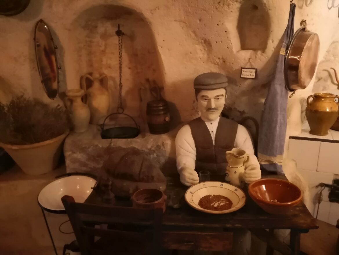Particolare della Casa Grotta