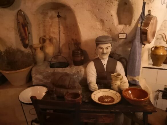 Particolare della Casa Grotta