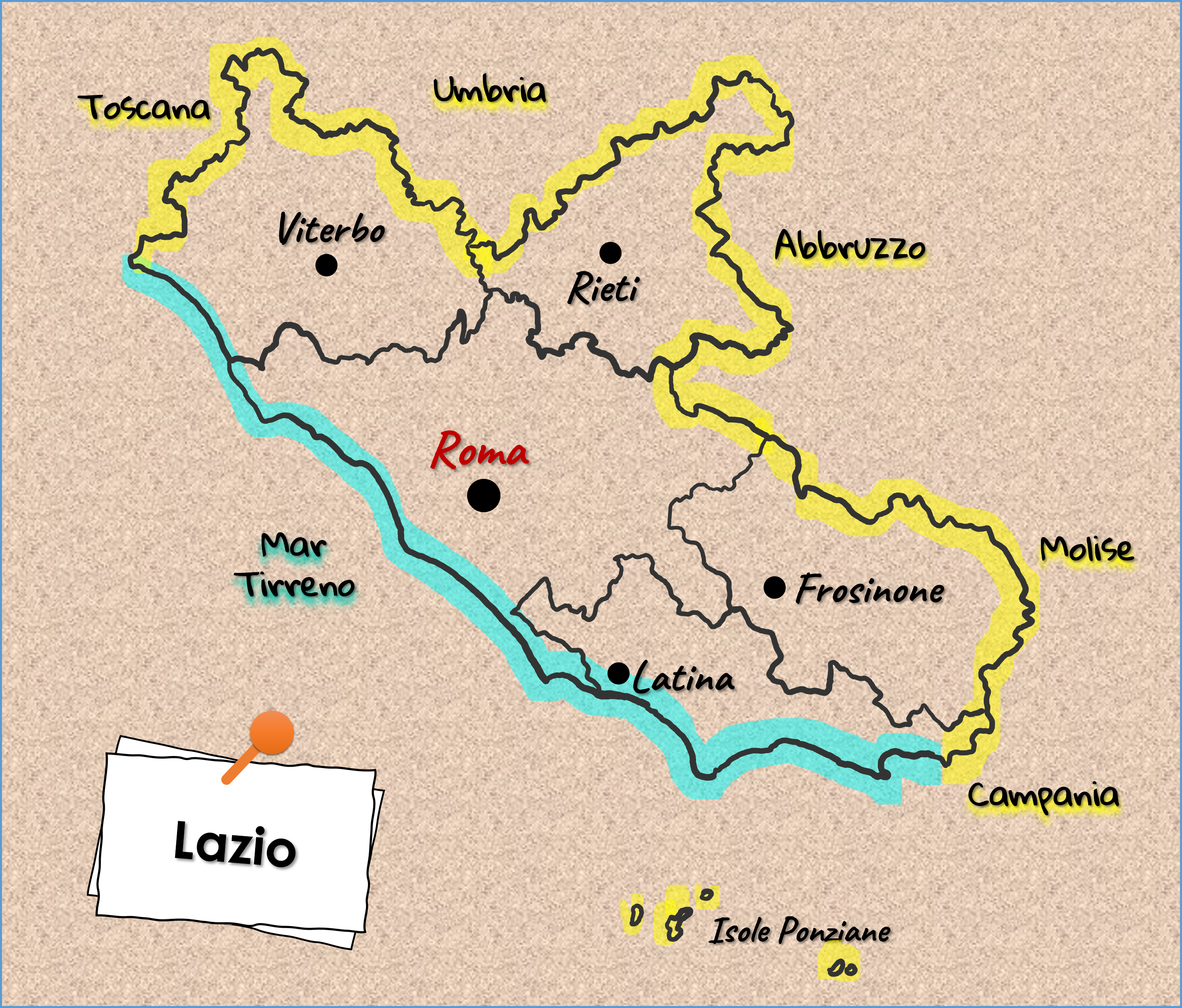 Region - Lazio Lazio