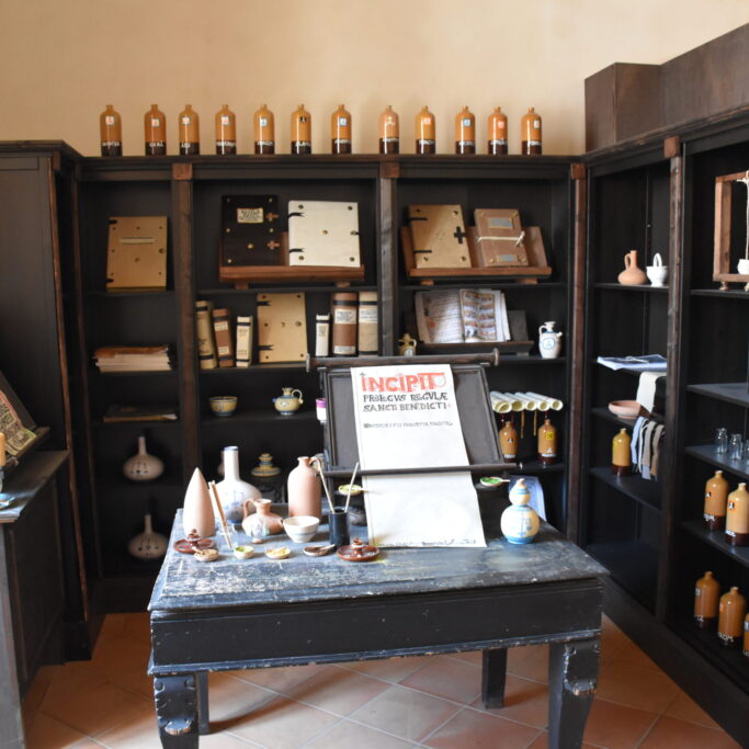 Interno del monastero di Montescaglioso
