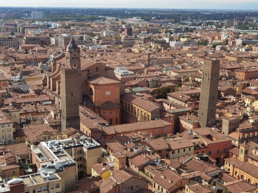 Veduta di Bologna dalla Torre degli Asinelli