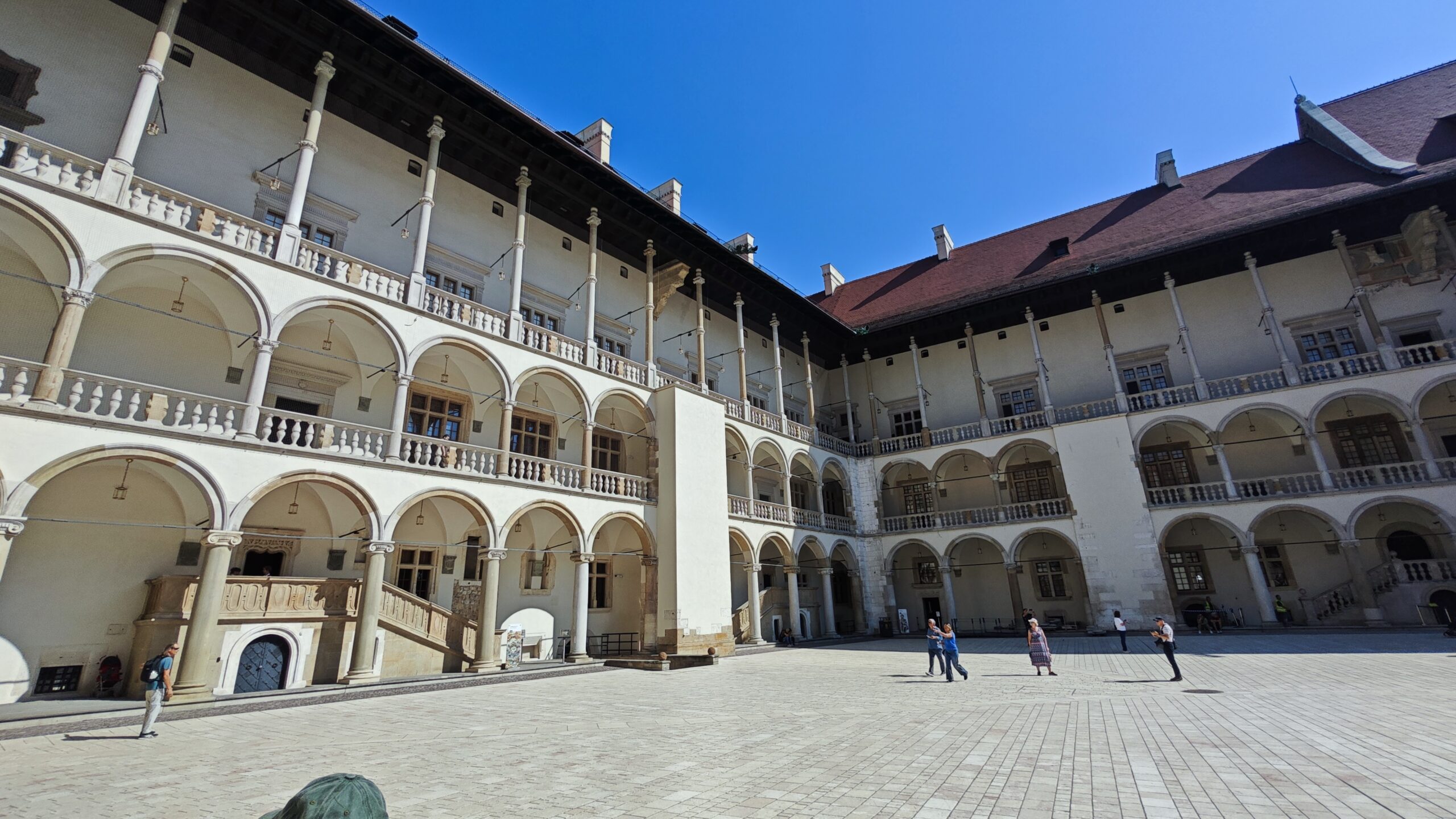 Il chiostro del Castello del Wawel