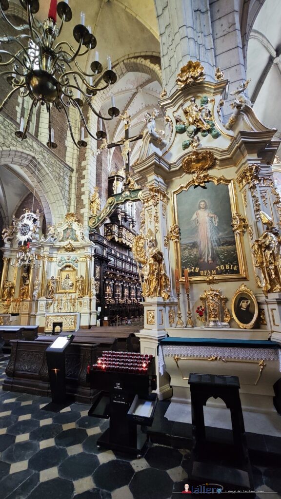 Polonia_Cracovia_10 - Corpus Christi 06 Particolare dell'accesso al presbiterio
