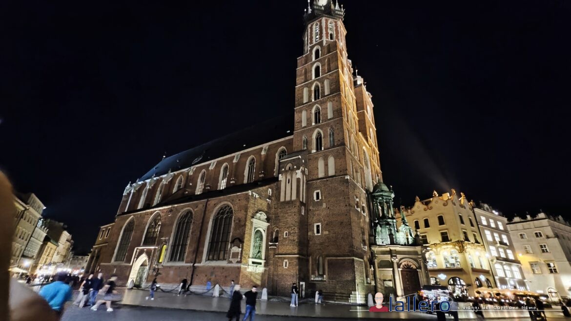La basilica di notte