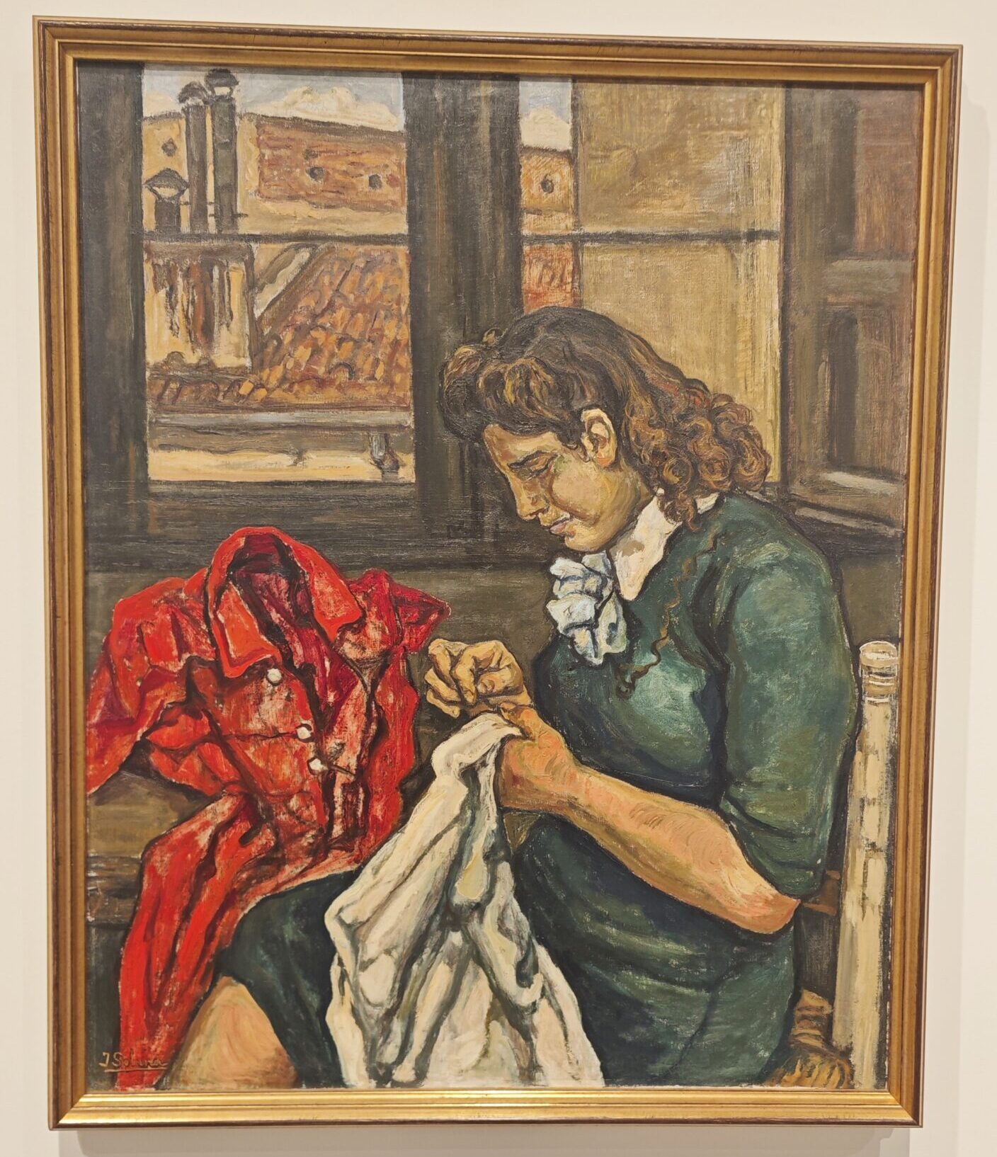La costurera di José Gutiérrez Solana