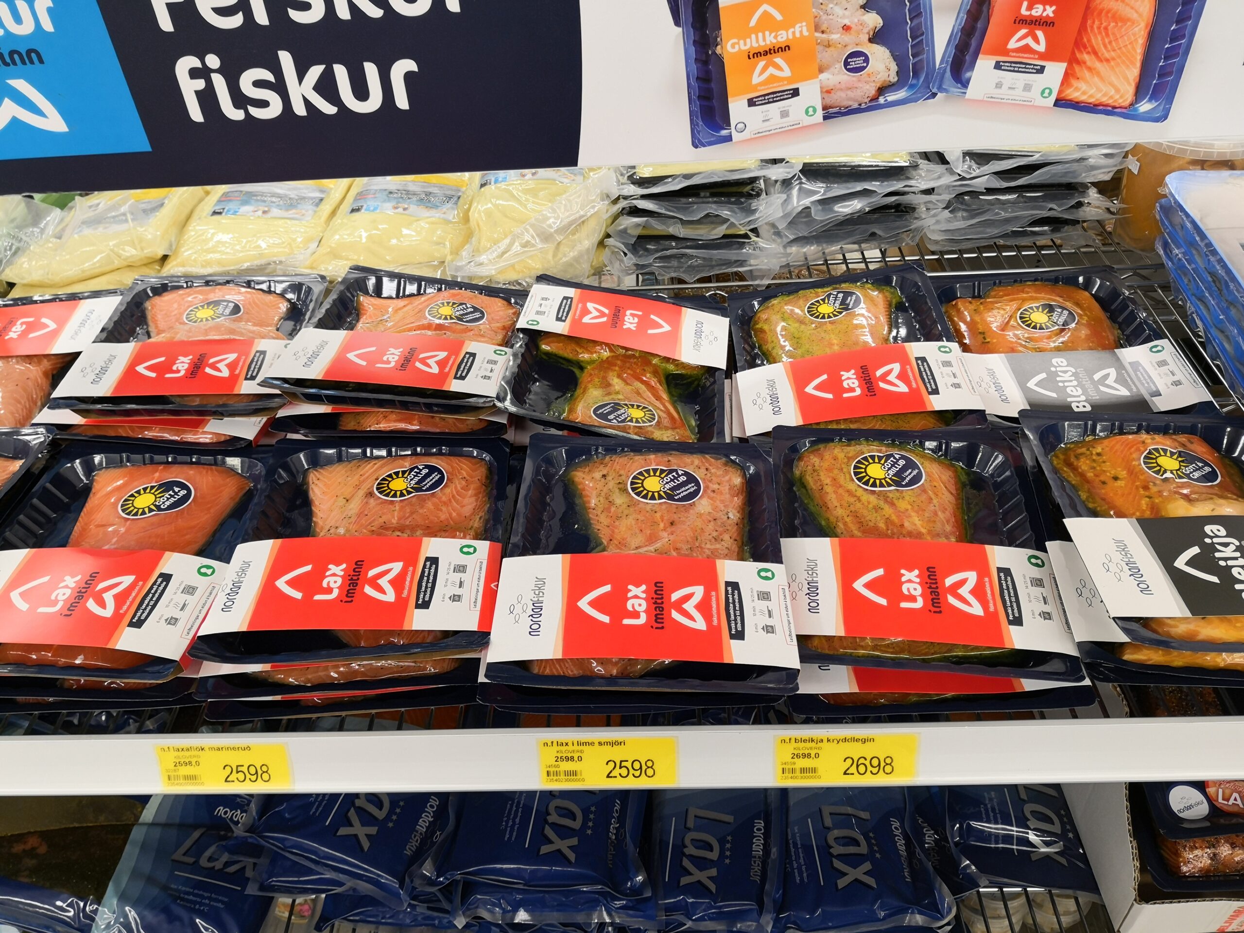 L'immancabile salmone islandese