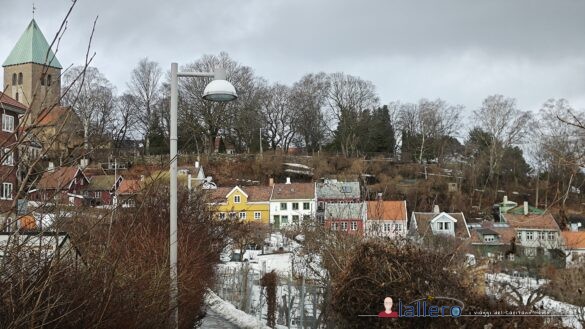 Panoramica di Telthusbakken