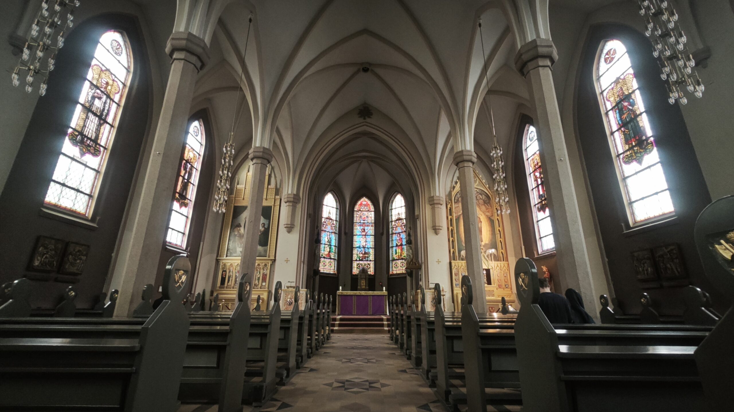 L'interno della Cattedrale di Sant'Olav